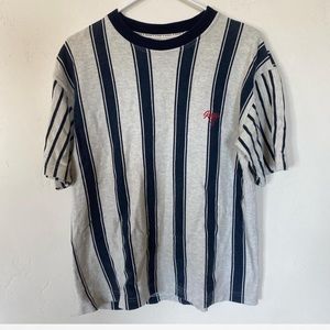 Men’s vintage guess striped tee